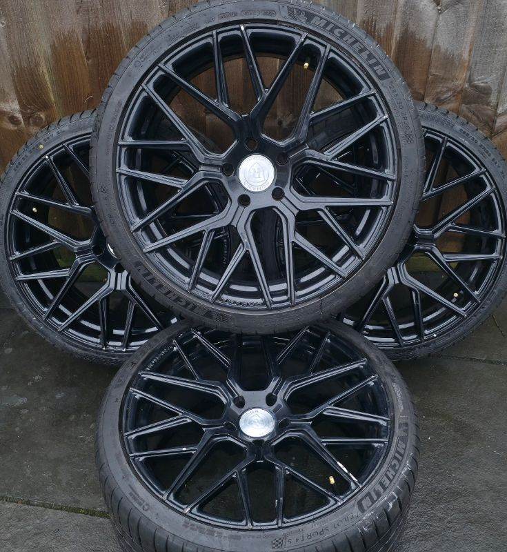 Bmw M3 M4 F80 F82 20" alloy wheels - Genuine Rohana RFX10 - Staggered - 5 x 120