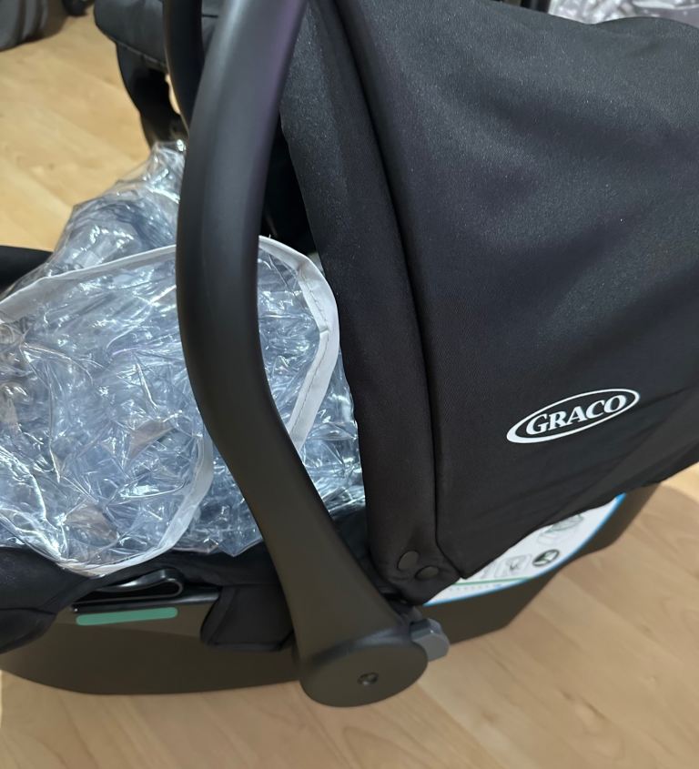 Graco Travel System Pushchair & Car Seat – Black, As Good As New