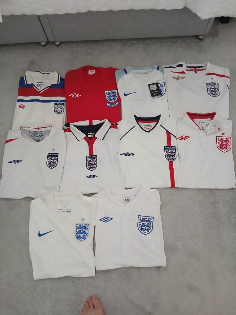 Original England Shirts size Medium , Price is for one shirt