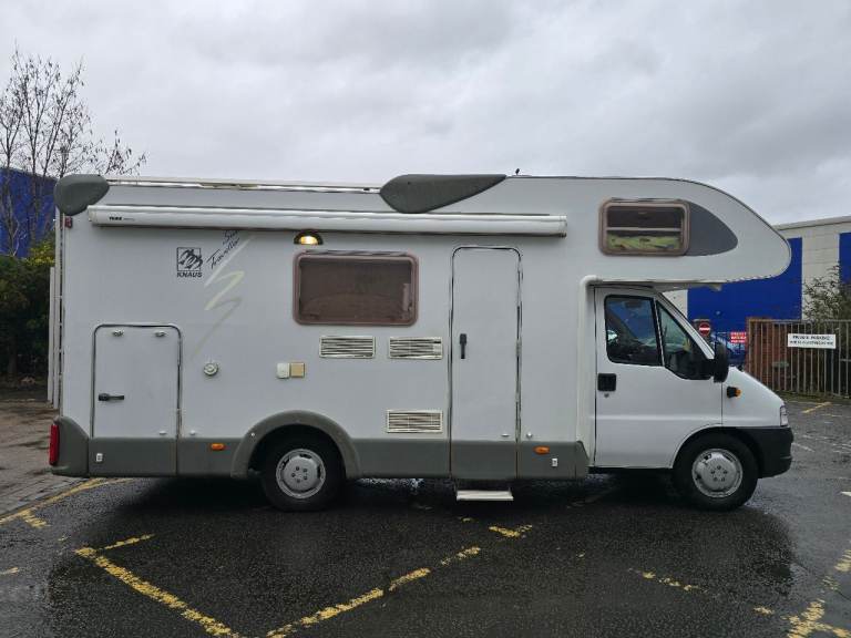 Fiat, DUCATO, 2004, 2800 (cc),6 berth and seat belt Knaus motorhome,12 MONTH MOT LOW MILEAGE!!!!