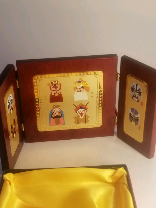 Facial Makeup in Traditional Chinese opera. 