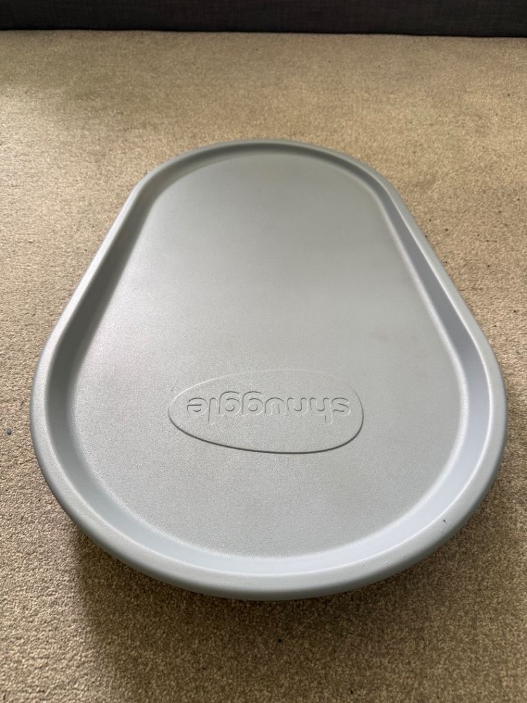 Shnuggle Squishy Baby Changing Mat – Grey, Excellent Condition