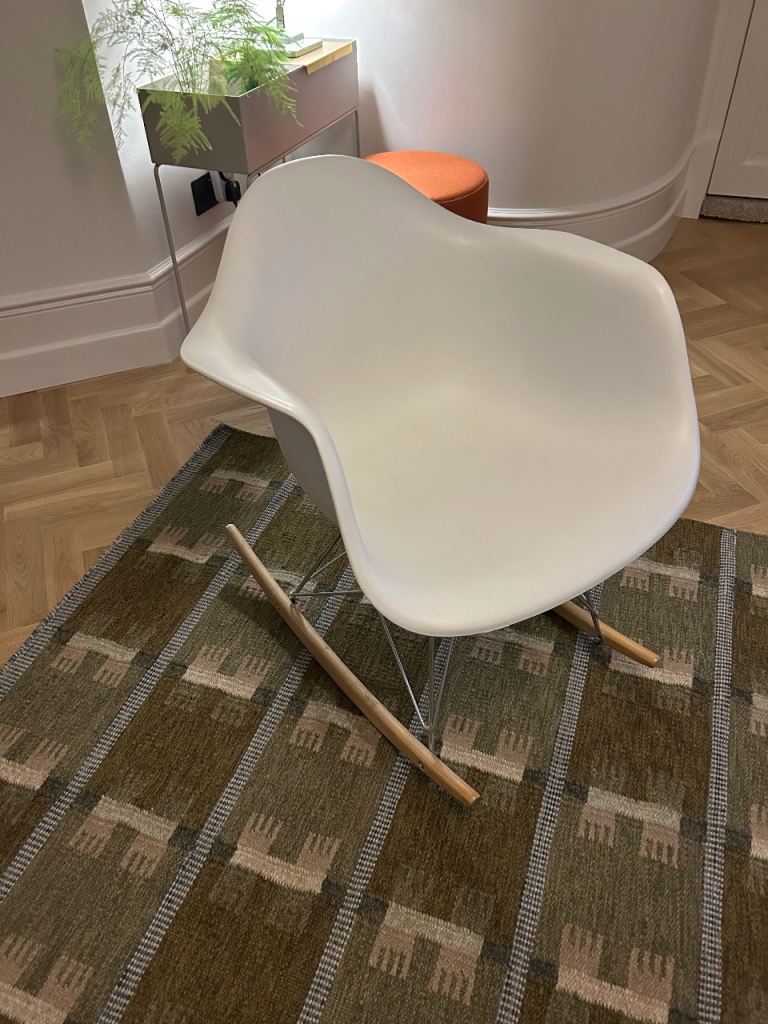 Mid Century Eames Style Rocking Chair