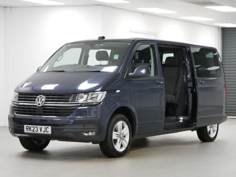 23 VW TRANSPORTER T32 2.0 TDI 150 LONG HIGHLINE KOMBI DSG 6 SEAT CREW ( NO VAT )