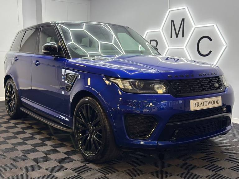 2017 Land Rover Range Rover Sport 5.0 V8 SVR SUV 5dr Petrol Auto 4WD Euro 6 (s/s) (550 ps) ESTATE...