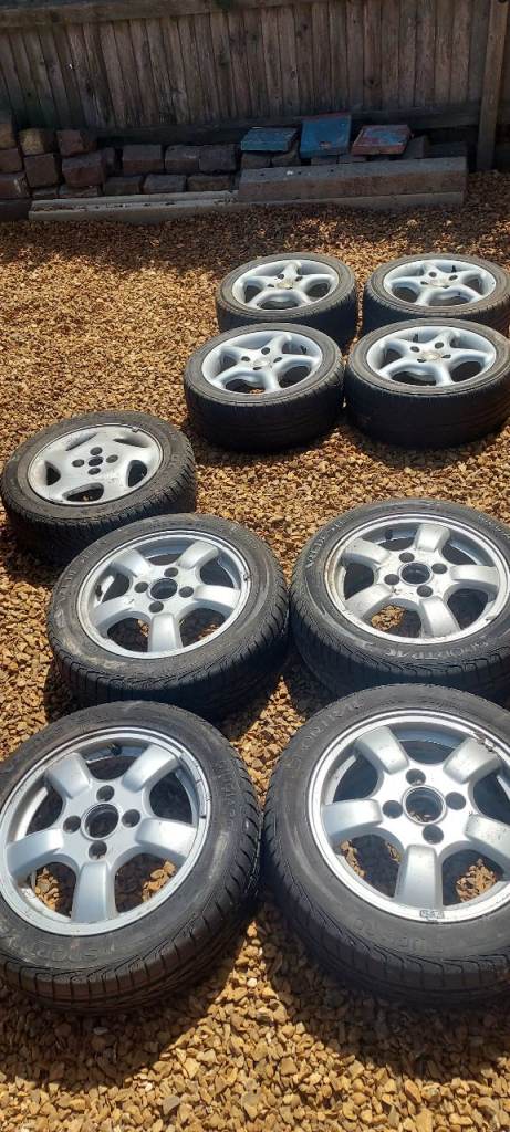 Alloys for Honda and Ford scrap banger racing