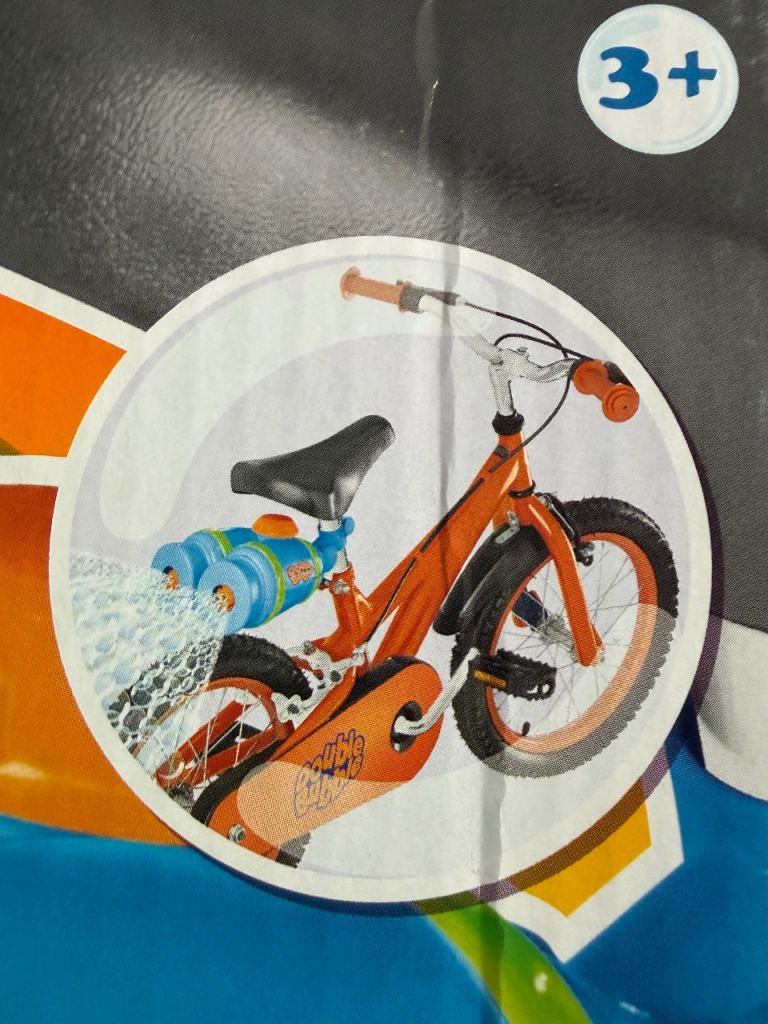 New Double Bubble Battery Powered Exhaust Toy for Bikes