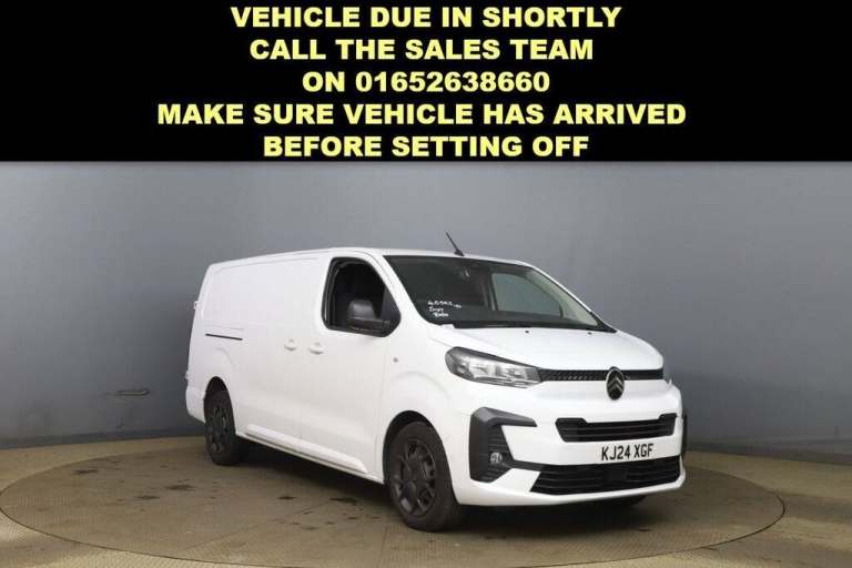2024 Citroen Dispatch 1.5 BlueHDi 120ps Van Driver PANEL VAN DIESEL Manual