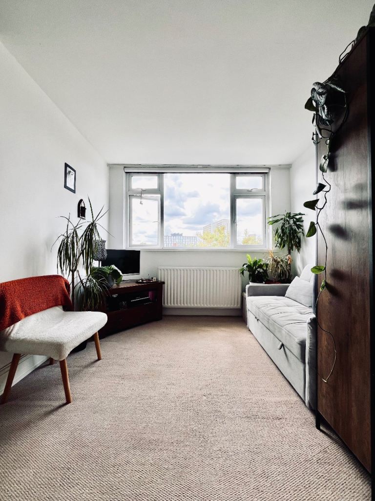 Spacious & bright studio flat (share of freehold) 