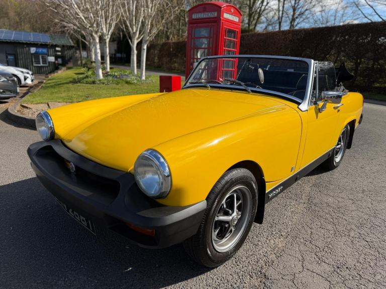 MG Midget 1500 Sports Yellow Great Condition