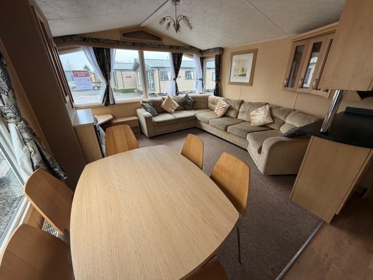 WILLERBY 38X12ft • 3 BED STATIC CARAVAN • DG • CH • DISHWASHER • OFF-SITE SALE