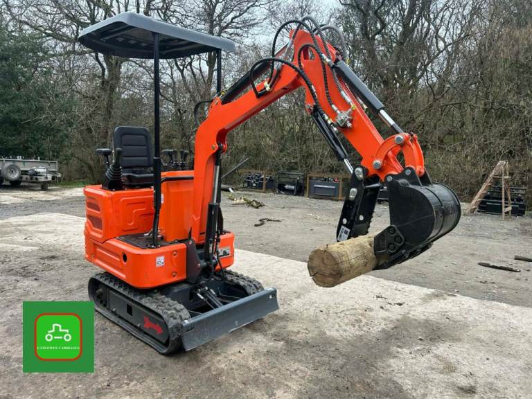 2026 MICRO DIGGER 1ton THUMB GRAB & BRIGGS & STRATTON POWERED SEE VIDEO