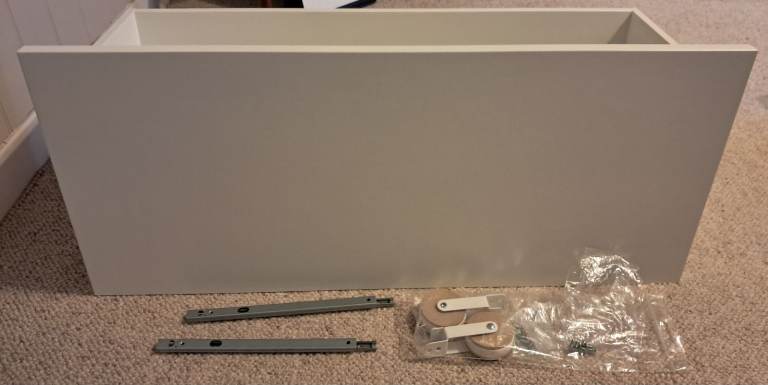 IKEA Billy unit drawer on wheels