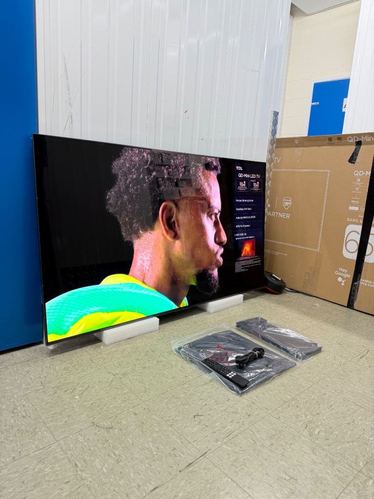 2025 TCL 65” C7K QD Mini LED 4K HDR Google TV – 144Hz (Read Description)