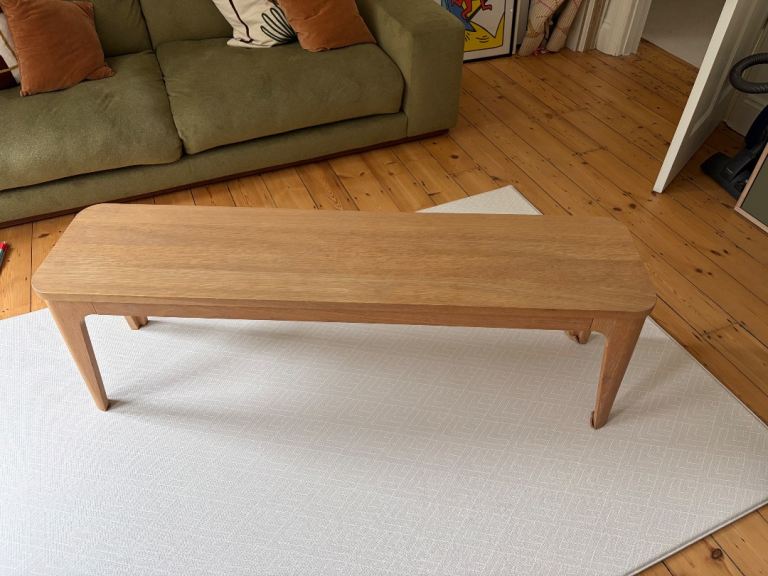 Ebbe Gehl for John Lewis Mira 3-Seater Dining Bench – Oak – £175