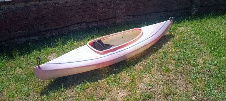 Well used canoe