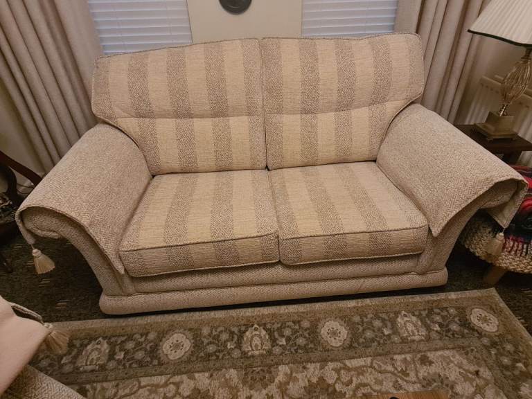 Sofa, Chair & Large Rug