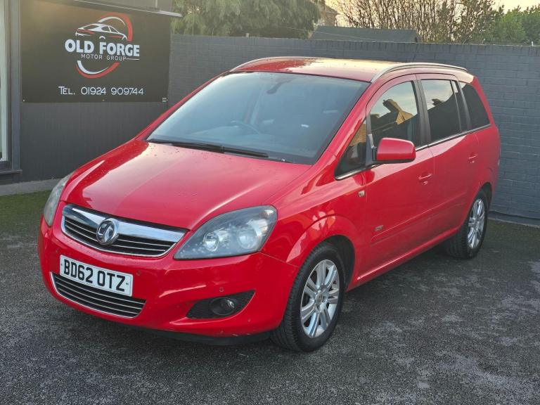 2012 Vauxhall Zafira 1.6 16V Design Euro 5 5dr (SNav) MPV Petrol Manual