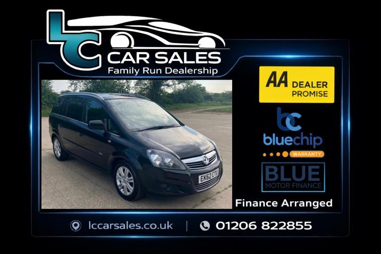 2012 VAUXHALL ZAFIRA 1.7 CDTi ecoFLEX Design - 7 seater - 2 owners  