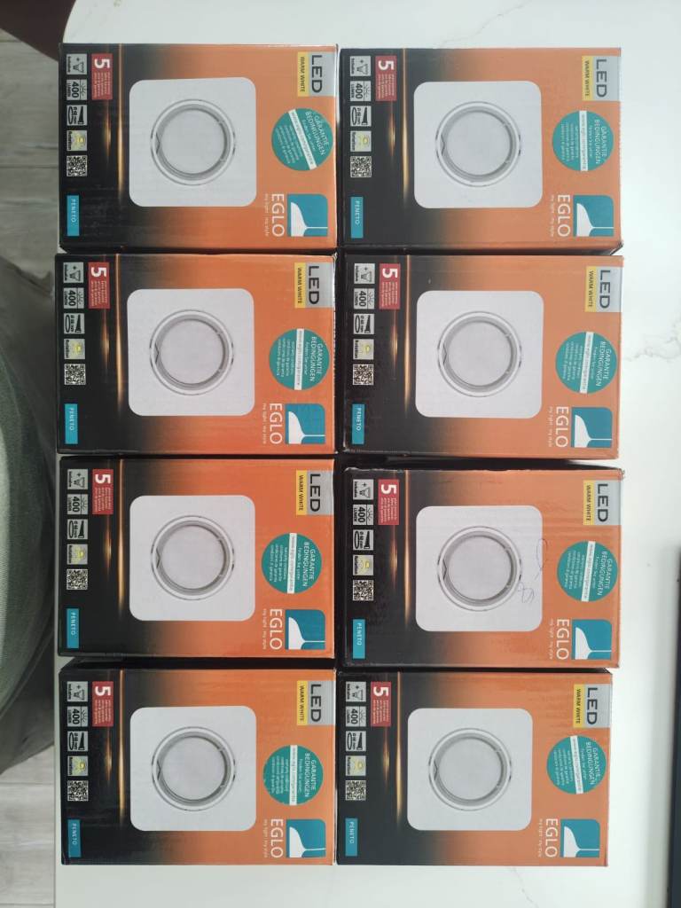 Eglo LED Downlights 5W – Brand New, Multiple Available