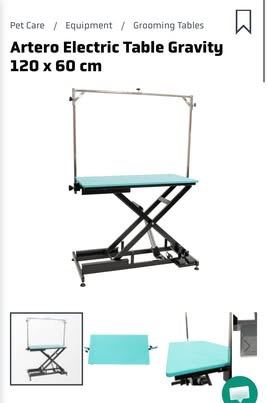 Artero dog grooming table