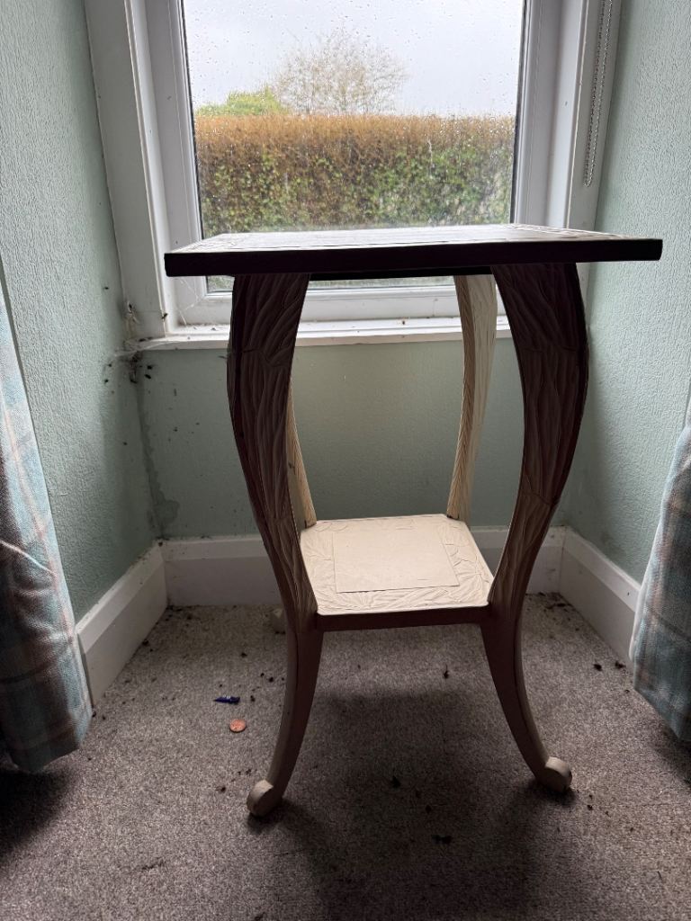 Selection of side tables. House clearance 