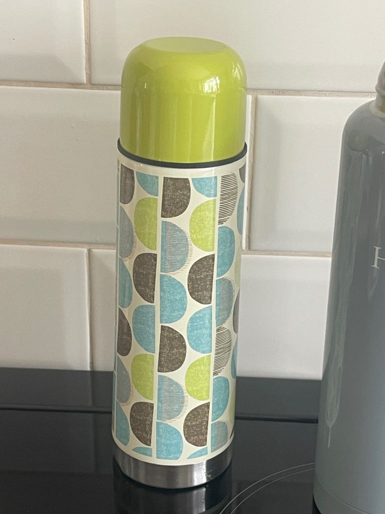 Small metal flask 