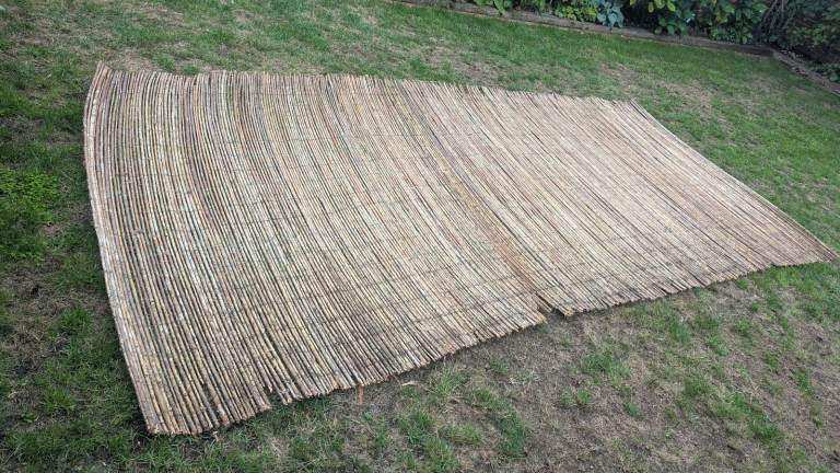 Willow Natural Fencing Screening Roll - 11.5 ft x 6 ft