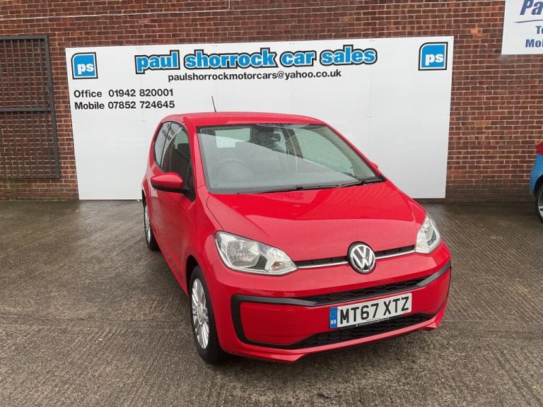 2017 Volkswagen up! 1.0 MOVE UP 3DR Manual Hatchback Petrol Manual