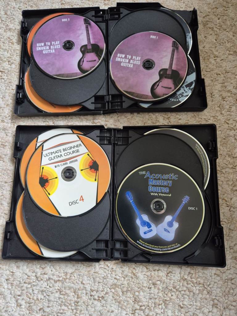 14 DVD Box Set of Guitar Lessons