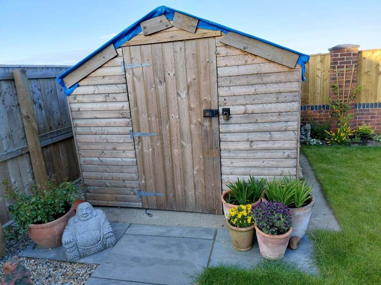 8x10 ft Wooden shed