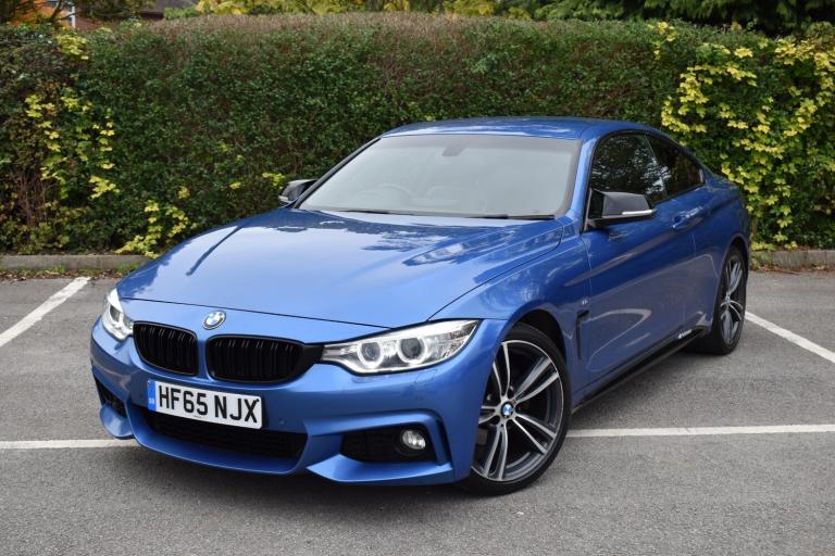 2015 BMW 4 Series 420d [190] M Sport 2dr Auto [Professional Media] COUPE Diesel Automatic