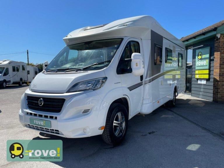 Dethleffs Magic Edition Automatic 4 berth 4 belt rear garage motorhome