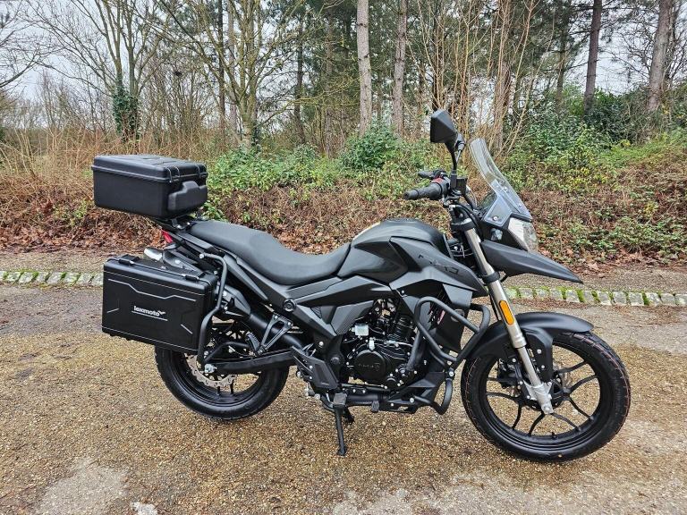 LEXMOTO RX1 125  2025 Petrol Manual in Black