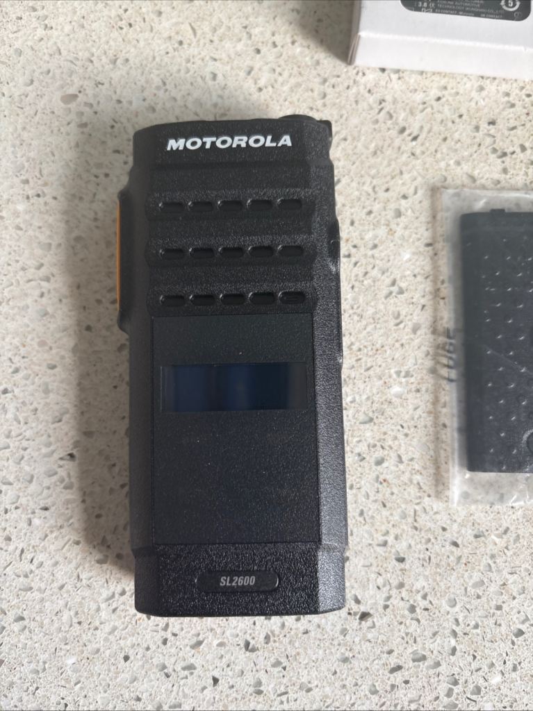 MOTOTRBO™ SL2600 TWO-WAY PORTABLE RADIO
