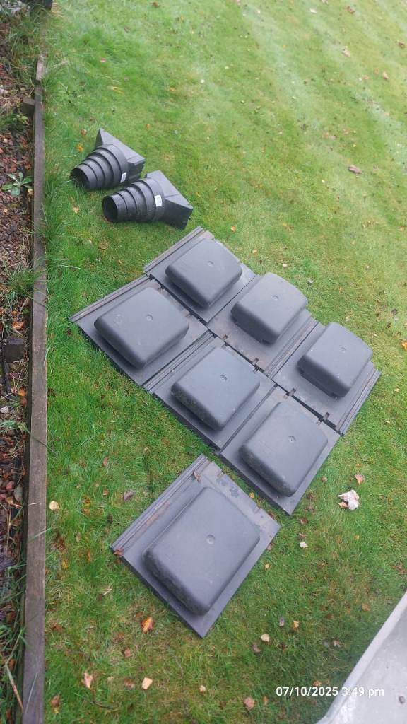 Hooded Tile Vents and apapters