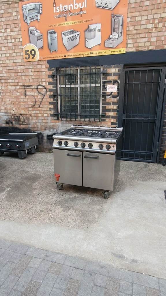 Falcon 6 Burner Cooker Natural Gas Serviced Commercial Restaurant Cookers Cafe 1/5/26