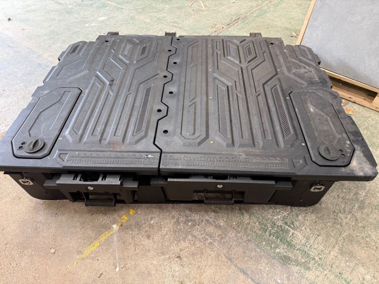 Ford Ranger rear storage drawers