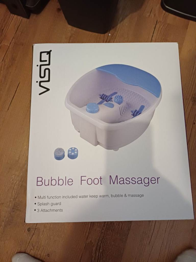Bubble foot spa 