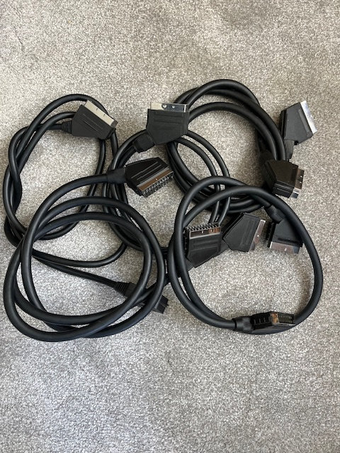 Scart leads various sizes and thickness