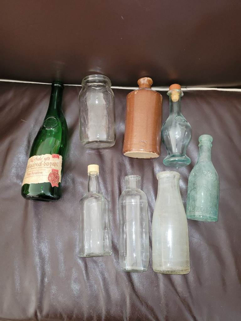 Antique/ vintage bottles, Summertown 