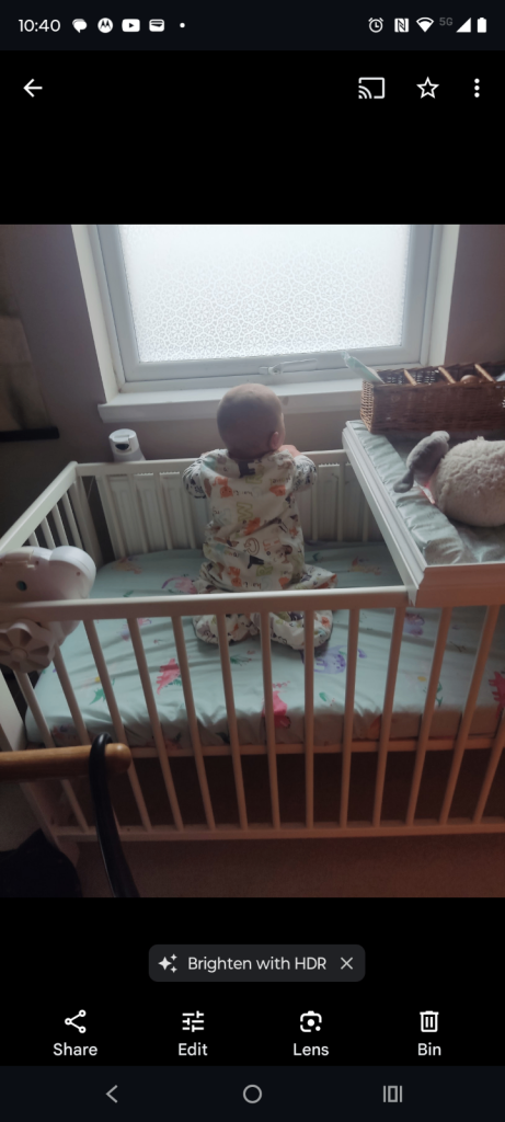 image for IKEA Gulliver Cot with extras VGC