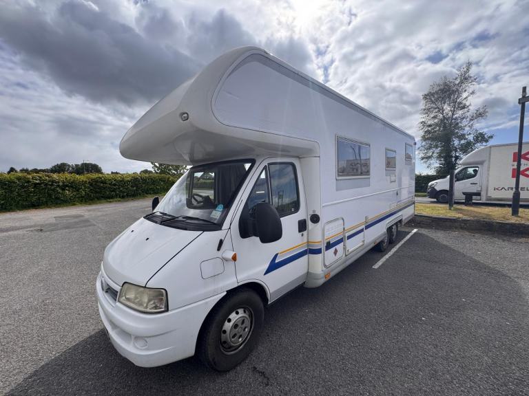 BURSTNER ARGOS 747 2004 MODEL 6 BERTH FIXED BED MOTORHOME