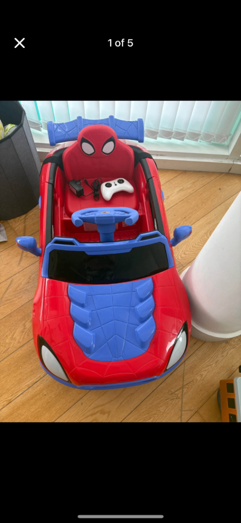 Spider-Man Ride-On Electric Car – Great Condition