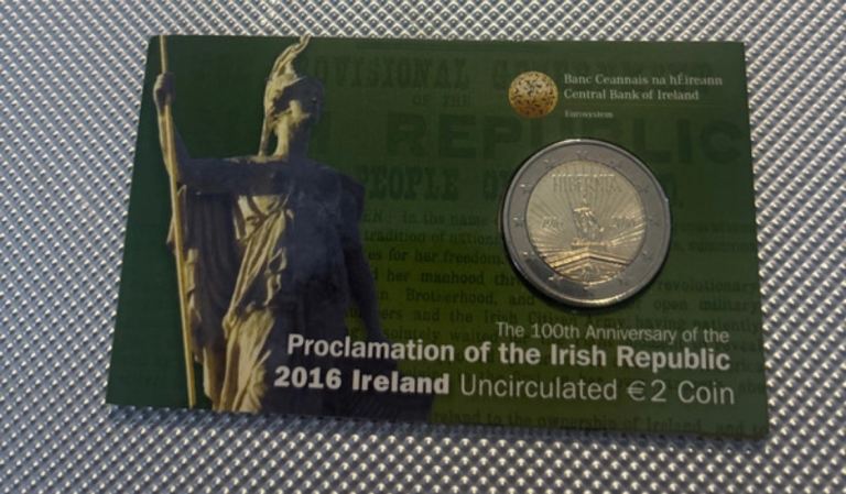 Irish 🇮🇪 €2 proclamation coin 