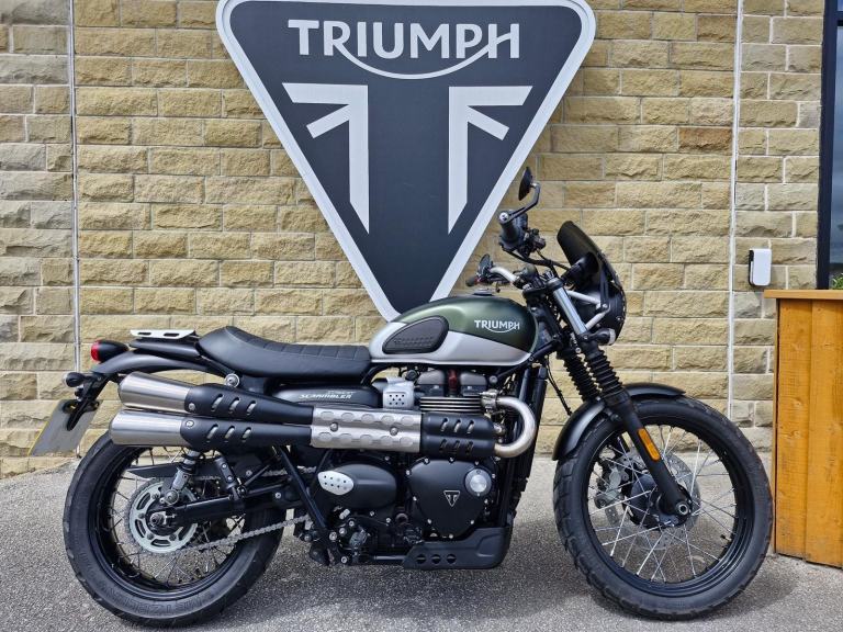 2020 Triumph Street Scrambler 900 - Two tone tank - Heated grips - Screen