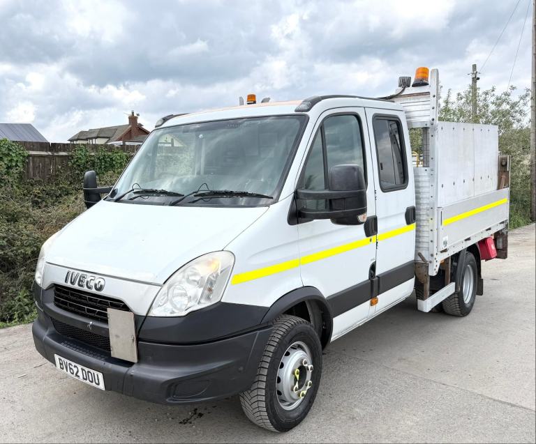 2012 IVECO DAILY 65C17 MOBILE WORKSHOP ALLOY DROPSIDE BODY TAIL-LIFT 6.5TON EEV