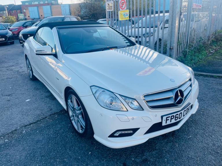 2010 Mercedes-Benz E Class E200 CGI BlueEFFICIENCY Sport 2dr Tip Auto CONVERTIBLE Petrol Automatic