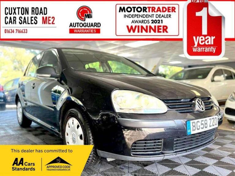 2008 Volkswagen Golf 1.4 S 80 5dr [AC] HATCHBACK PETROL Manual