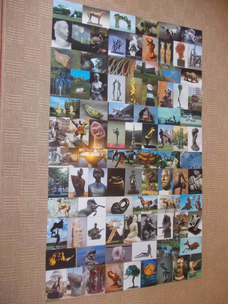 Sculpture Postcards